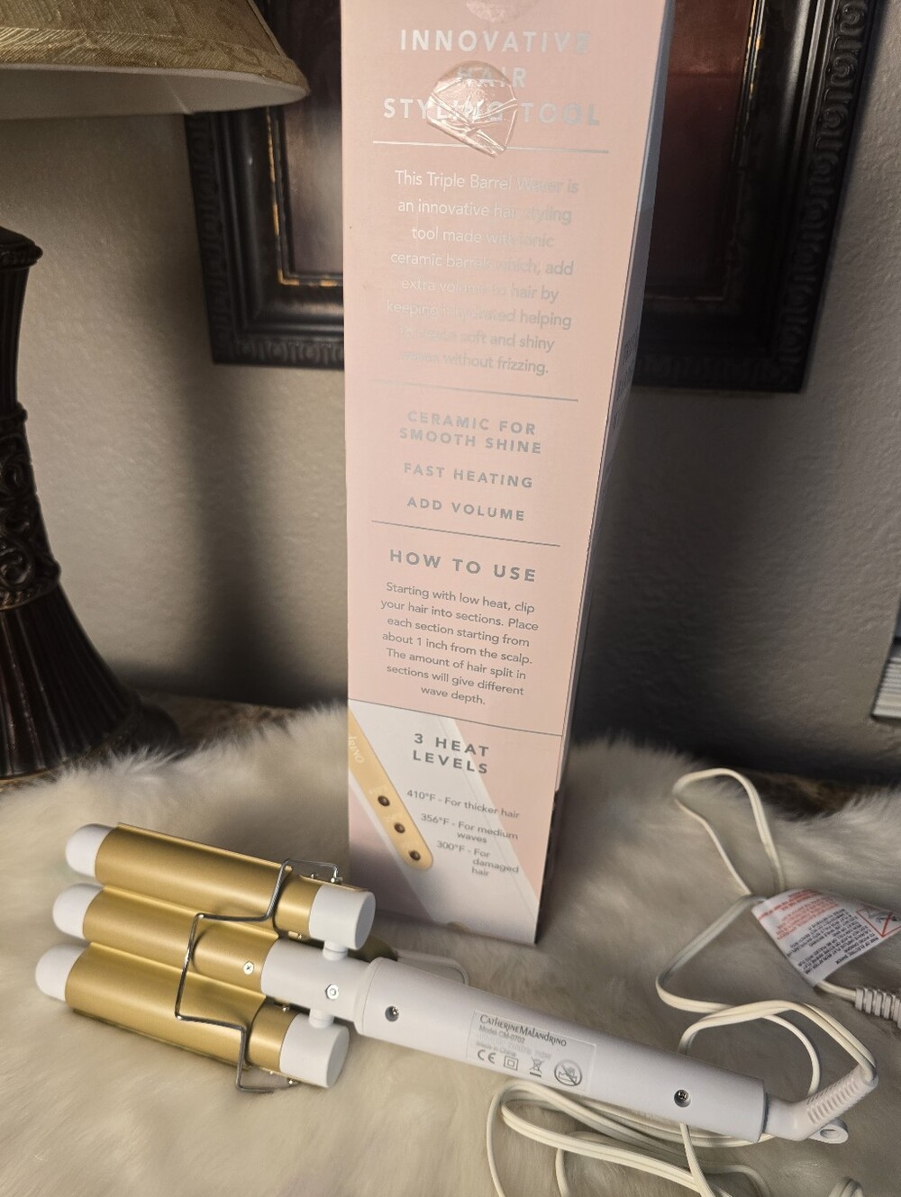 ✨ Catherine Malandrino Triple Barrel Hair Waver ✨ - Picture 12 of 15